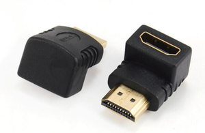 GEMBIRD A-HDMI90-FML HDMI right angle adapter 90deg downwards