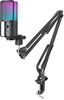 FIFINE T669 PRO2 Wired Microphone with RGB Lighting and Stand | USB