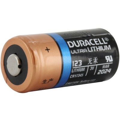 DURACELL ličio baterija (Nekraunama) Tipas CR123A 3V