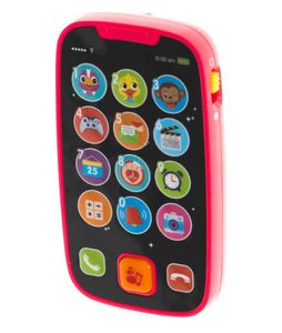 Interaktyvus žaislinis telefonas vaikams HOLA (raudonas)