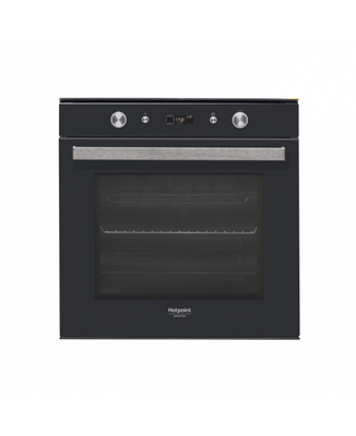 Orkaitė Hotpoint Built in Oven FI7 861 SH BL HA 73 L, Multifunctional, Diamond Clean, Electronic, Height 59.5 cm, Width 59.5 cm, Black