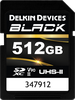 DELKIN SD BLACK RUGGED UHS-II (V90) R300/W250 512GB (NEW)