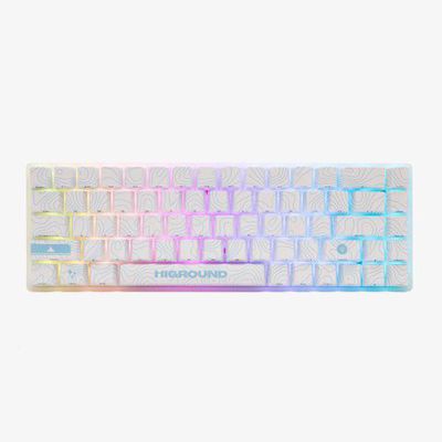 Higround SKYSTONE Base 65 Hotswap Mechanical Gaming Keyboard - ANSI  [White Flame]