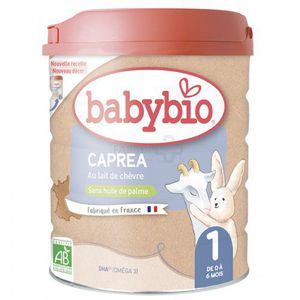 BABYBIO ekologiškas ožkų pieno mišinys Caprea 1 (0 - 6 mėn.) 800g