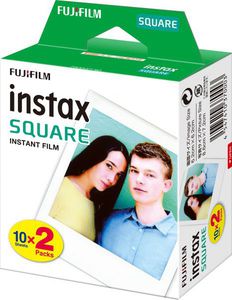 Fujifilm Fotoplokštelės Instax SQUARE 20vnt.