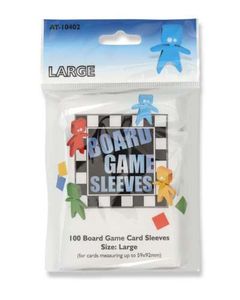 Board Game Sleeves - European Variant - Large (59x92mm) - 100 Pcs