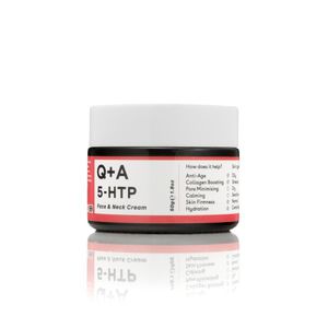 Q+A 5-HTP Face &amp; Neck Cream Veido ir kaklo kremas, 50ml