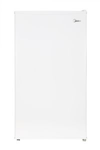 Šaldytuvas Midea MDRD142FGE01 Refrigerator, E, Freestanding, Larder, Height 86 cm, Fridge net 93 L, White