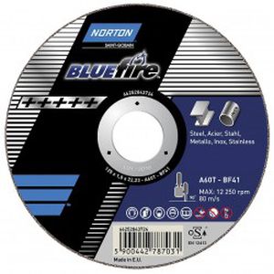 Pjovimo diskas SAINT-GOBAIN NOR-Blue Fire A60T 100x1,0x10,0-T41