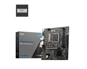 MSI PRO H610M-G pagrindinė plokštė Intel H610 LGA 1700 „micro ATX“