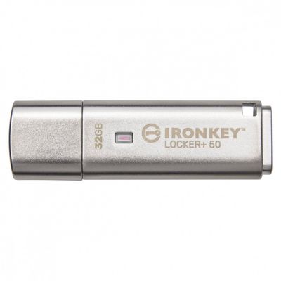 Kingston Pendrive 32GB IronKey Locker Plus 50 AES Encrypted