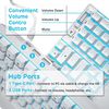 Royal Kludge RK96 White Wireless Mechanical Keyboard | 90%, Hot-swap, RGB, Blue Switches, US