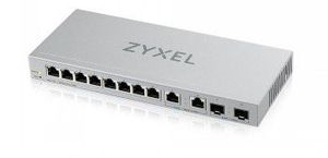 XGS1210-12, 12-PORT WEB-MANAGED MULTI-GIGABIT SWITCH WITH 2-PORT 2.5G AND 2-PORT 10G SFP+