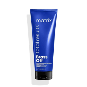Matrix Brass Off Neutralizing Mask For Brunettes Spalvą neutralizuojanti plaukų kaukė brunetėms, 200ml