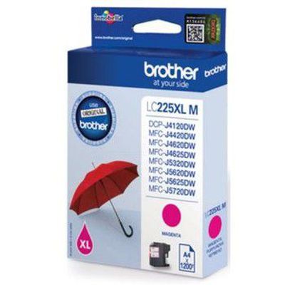 BROTHER LC-225XL ink cartridge magenta high capacity 1200 pages 1-pack