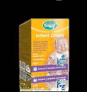 COLIEF laktazės lašai INFANT DROPS, 7 ml