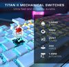 Turtle Beach Vulcan II RGB 100% white wired mechanical keyboard (Titan II Red switch, US)