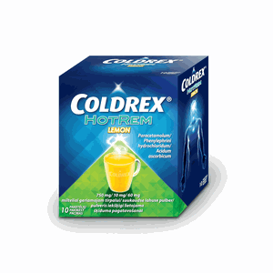 Coldrex HotRem Lemon 750 mg/10 mg/60 mg milteliai geriamajam tirpalui N10