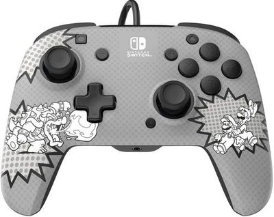 PDP Rematch Comic Mario Wired Controller for Nintendo Switch