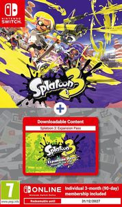 Splatoon 3 + Expansion Pass + 3 Months NSO NSW