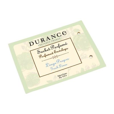 Durance Perfumed Envelope Fresh Linen Kvapnusis vokas, 1vnt.