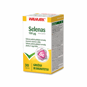 WALMARK Selenas 100 mcg tabletės N30