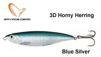 Vobleris Savage Gear 3D Horny Herring Blue Silver