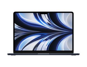 Apple MacBook Air Midnight, 13.6 ", IPS, 2560 x 1664, Apple M2, 8 GB, SSD 256 GB, Apple M2 8-core GPU, Without ODD, macOS, 802.11ax, Bluetooth version 5.0, Keyboard language English, Keyboard backlit, Warranty 12 month(s), Battery warranty 12 month(s), Liquid Retina display