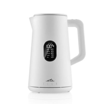 Virdulys ETA Kettle Elsa ETA559790010 Electric, 1800 W, 1.5 L, Stainless steel, 360° rotational base, White