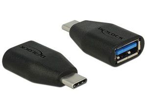 DELOCK Adapter SuperSpeed USB 10 Gbps USB 3.1 Gen 2 USB Type-C male > Type-A female