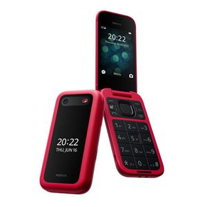 Nokia | 2660 TA-1469 | Red | 2.8 " | TFT LCD | 48 MB | 240 x 320 | Unisoc | 0.128 GB | Dual SIM | Nano-SIM | Yes | Main camera 0.3 MP | Secondary camera  MP | 1450  mAh | Bluetooth | 4.2