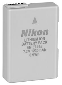 Nikon EN-EL14a Lithium Ion Battery Pack