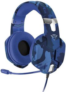 TRUST GXT 322B Carus blue wired headset | PS4/PS5