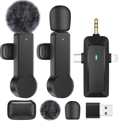 BZXZB Wireless Microphone for iPhone, Android Phone