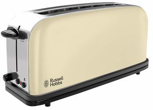 Skrudintuvas Russell Hobbs Colours plus classic cream 2 slice long slot 21395-56