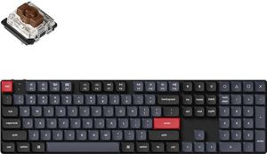 Keychron K5 Pro 100% wireless mechanical keyboard (ANSI, RGB, Hot-swap, Brown Switch)