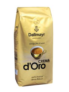 Kavos pupelės Dallmayr "CREMA d'Oro" 1kg.