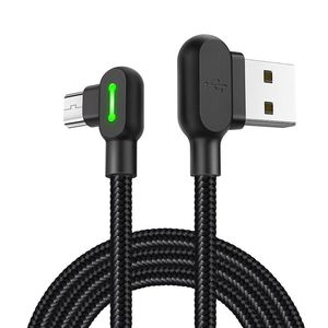 Mcdodo CA-5280 LED USB to Micro USB Cable, 0.5m (Black)