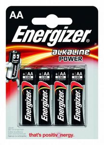 Elementai Energizer BASE LR6 AA 1.5V, 4vnt.