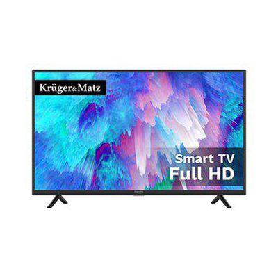 Krüger and Matz KM0240FHD-S6 televizorius 101,6 cm (40") FHD Smart TV Juoda