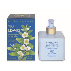 L'Erbolario Tea Leaves Clenasing Gel Face &amp; Hands Valomasis veido ir rankų gelis, 250ml