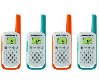 Nešiojama radijo stotelė Motorola, TLKR T42, 4 vnt.