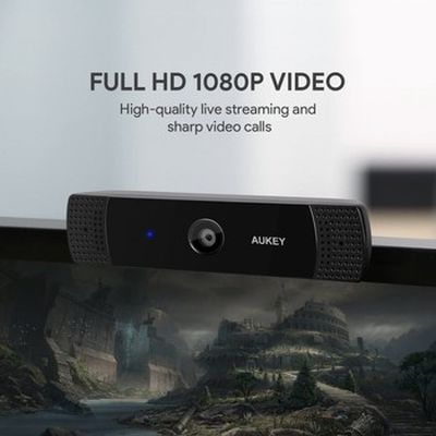 AUKEY PC-LM1 WebCam USB 1080p | stereo