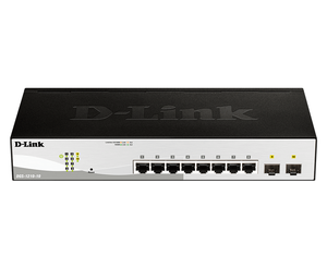Komutatorius D-Link 10-Port Gigabit Smart Managed Switch DGS-1210-10 Managed L2+, Rackmountable