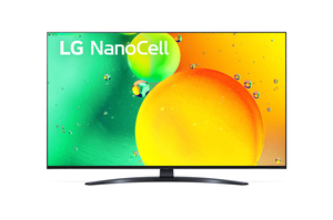 Televizorius LG 43NANO763QA 43" (109 cm), Smart TV, WebOS, 4K HDR NanoCell, 3840 × 2160, Wi-Fi, DVB-T/T2/C/S/S2