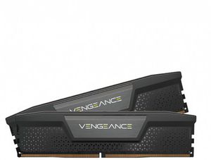 CORSAIR VENGEANCE 16GB 2x8GB DDR5 5200MT/s DIMM Unbuffered 40-40-40-77 1Gbx16 Std PMIC XMP 3.0 Black Heatspreader PCB 1.25V