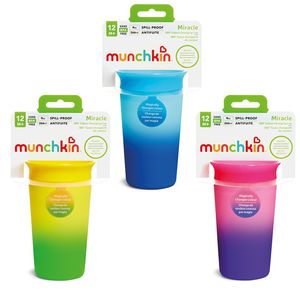 Munchkin keičianti spalvą gertuvė Miracle 360, 266ml, įvairių spalvų