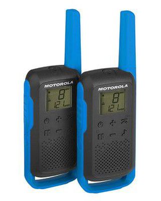Motorola T62 PMR 446 WALKIE TALKIE BLACK-BLUE