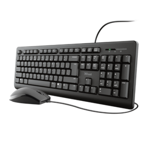 Trust Primo Silent keyboard and mouse set for comfortable working