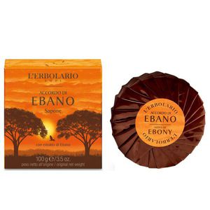 L'Erbolario Ebony Perfumed Soap Kvapusis muilas, 100g